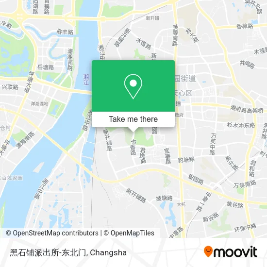 黑石铺派出所-东北门 map