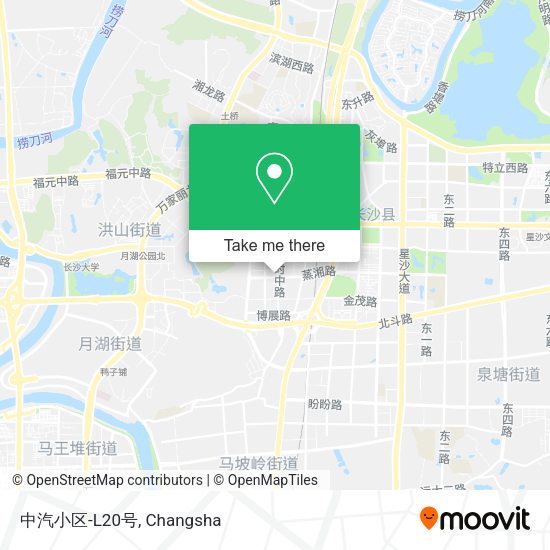 中汽小区-L20号 map