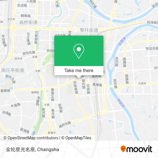 金轮星光名座 map