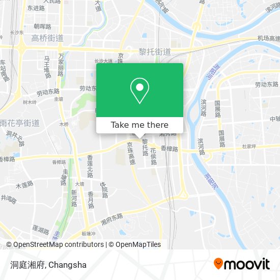 洞庭湘府 map