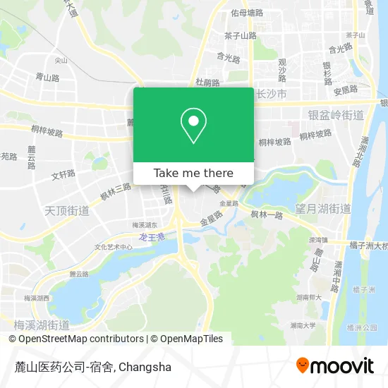 麓山医药公司-宿舍 map