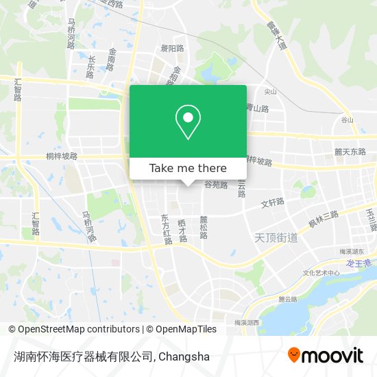 湖南怀海医疗器械有限公司 map