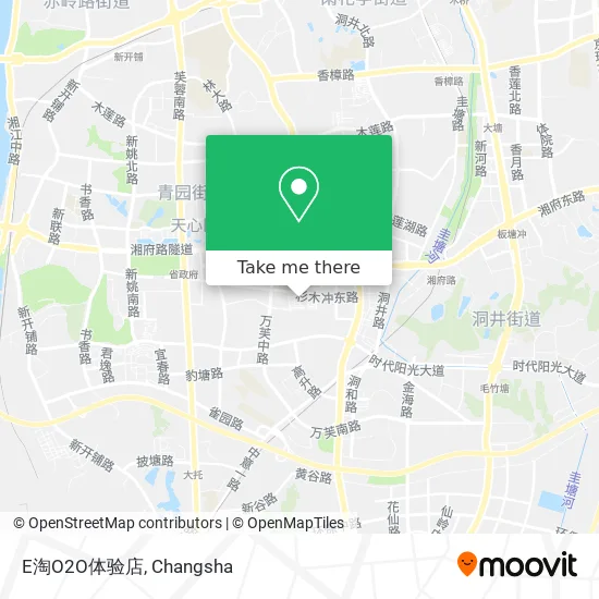 E淘O2O体验店 map