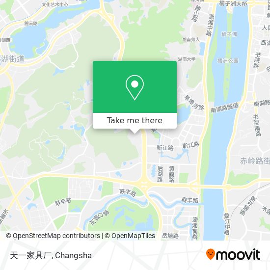 天一家具厂 map