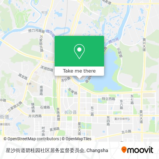 星沙街道碧桂园社区居务监督委员会 map