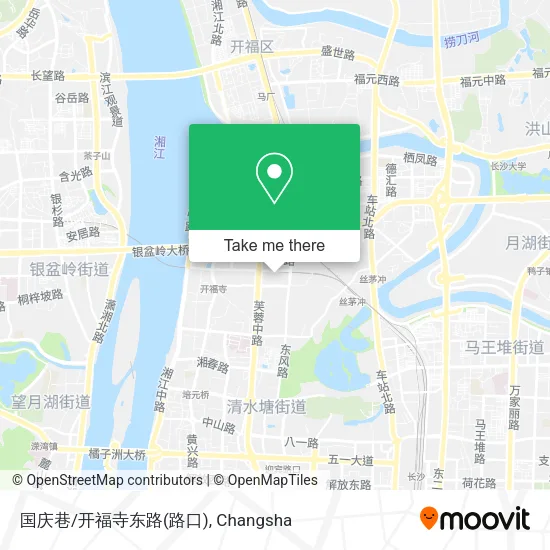 国庆巷/开福寺东路(路口) map