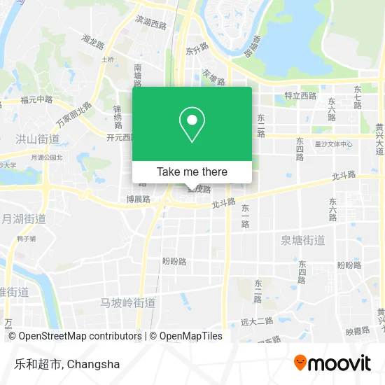 乐和超市 map