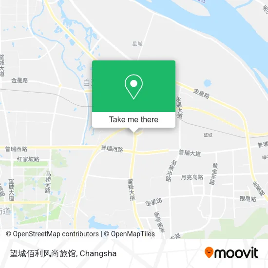 望城佰利风尚旅馆 map