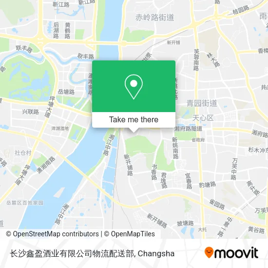 长沙鑫盈酒业有限公司物流配送部 map