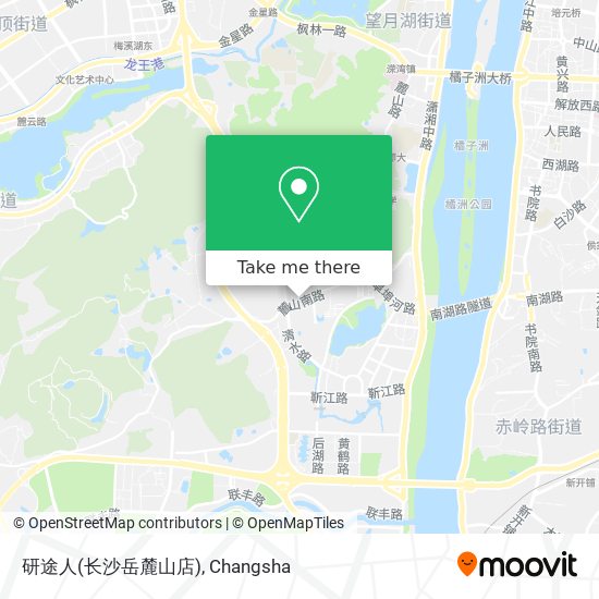 研途人(长沙岳麓山店) map