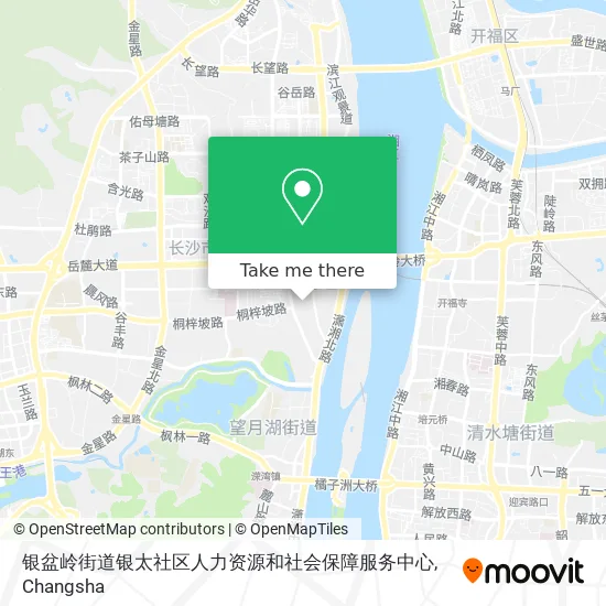 银盆岭街道银太社区人力资源和社会保障服务中心 map