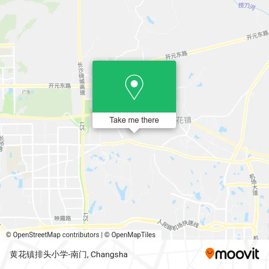 黄花镇排头小学-南门 map