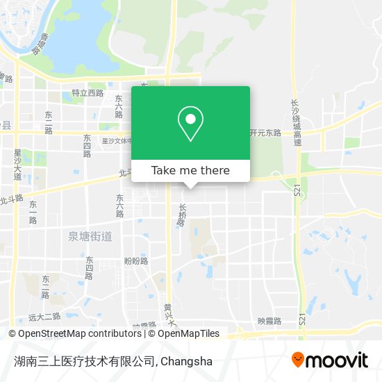 湖南三上医疗技术有限公司 map