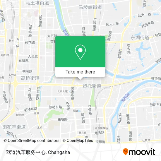 驾道汽车服务中心 map