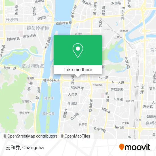 云和乔 map