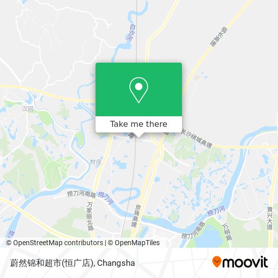 蔚然锦和超市(恒广店) map
