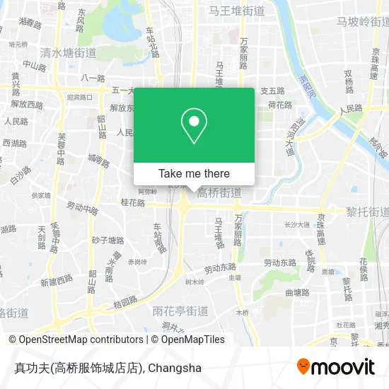 真功夫(高桥服饰城店店) map