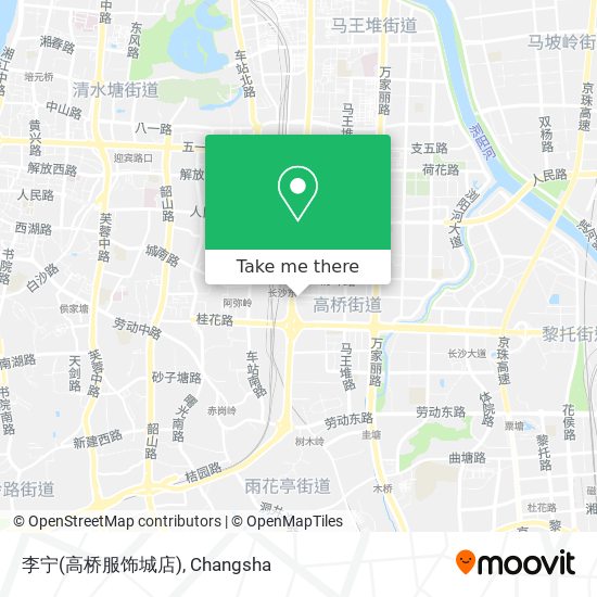 李宁(高桥服饰城店) map