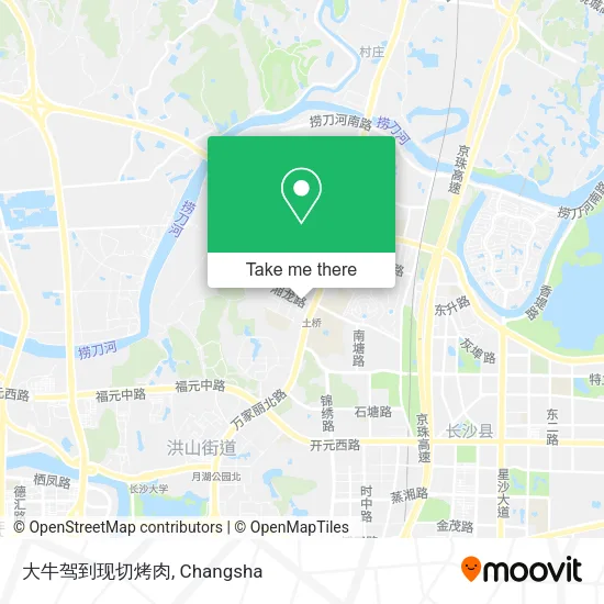 大牛驾到现切烤肉 map