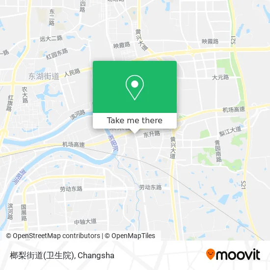 榔梨街道(卫生院) map
