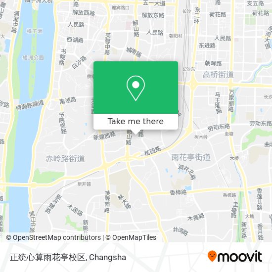 正统心算雨花亭校区 map
