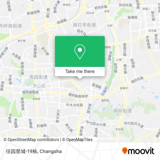 佳园星城-19栋 map