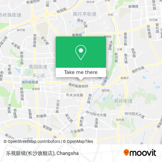 乐视眼镜(长沙旗舰店) map
