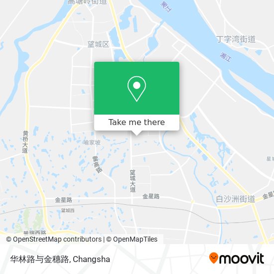 华林路与金穗路 map