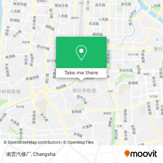 湘雲汽修厂 map