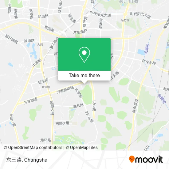 东三路 map