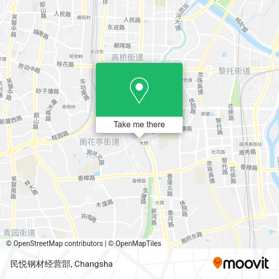 民悦钢材经营部 map