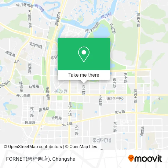 FORNET(碧桂园店) map