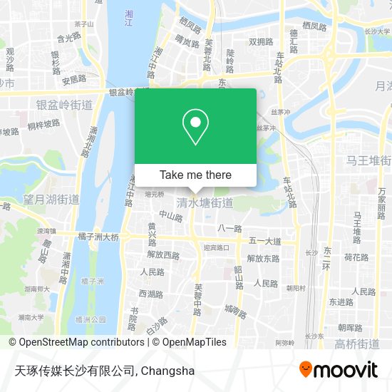 天琢传媒长沙有限公司 map