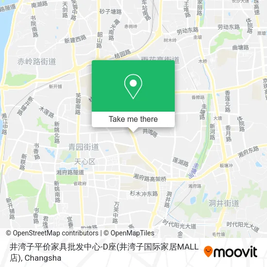 井湾子平价家具批发中心-D座(井湾子国际家居MALL店) map