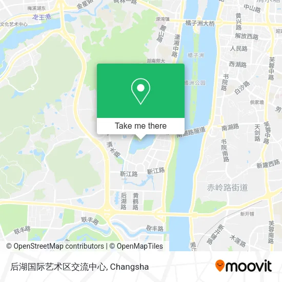 后湖国际艺术区交流中心 map