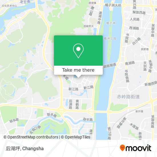 后湖坪 map