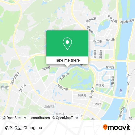 名艺造型 map