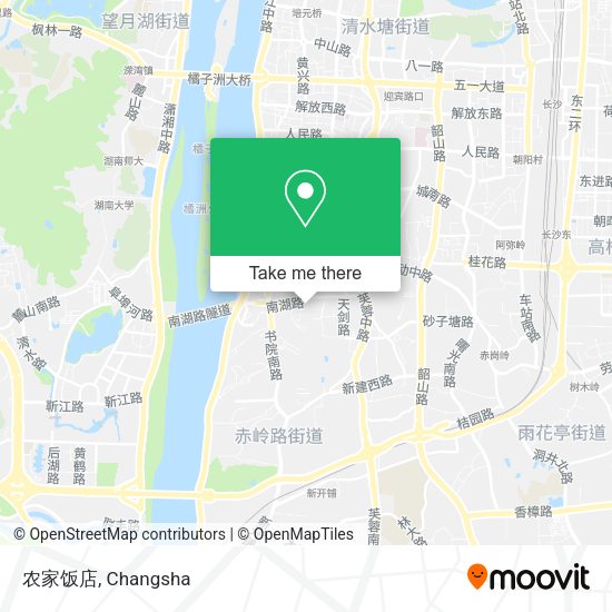 农家饭店 map