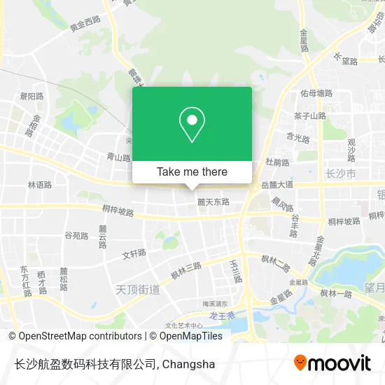 长沙航盈数码科技有限公司 map