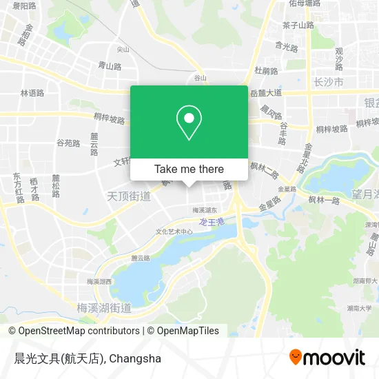 晨光文具(航天店) map