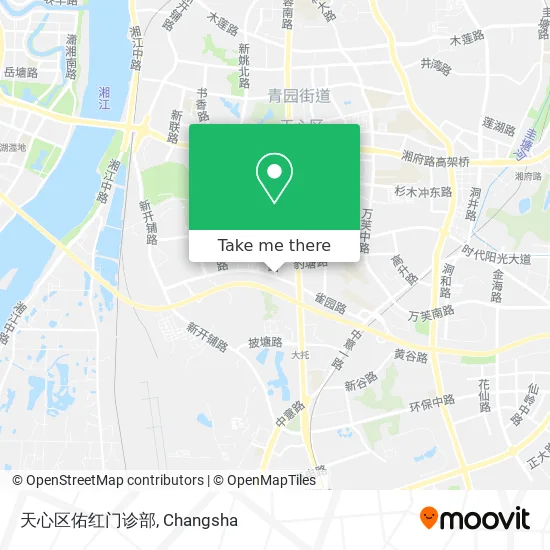 天心区佑红门诊部 map