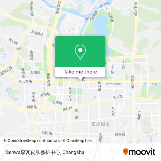 Senwa森瓦皮肤修护中心 map