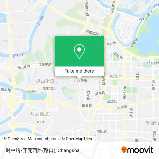 时中路/开元西路(路口) map