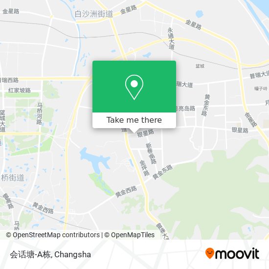 会话塘-A栋 map