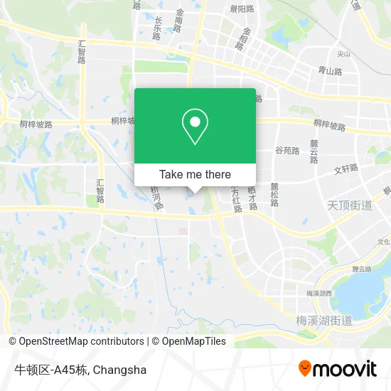 牛顿区-A45栋 map