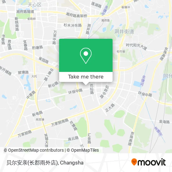 贝尔安亲(长郡雨外店) map