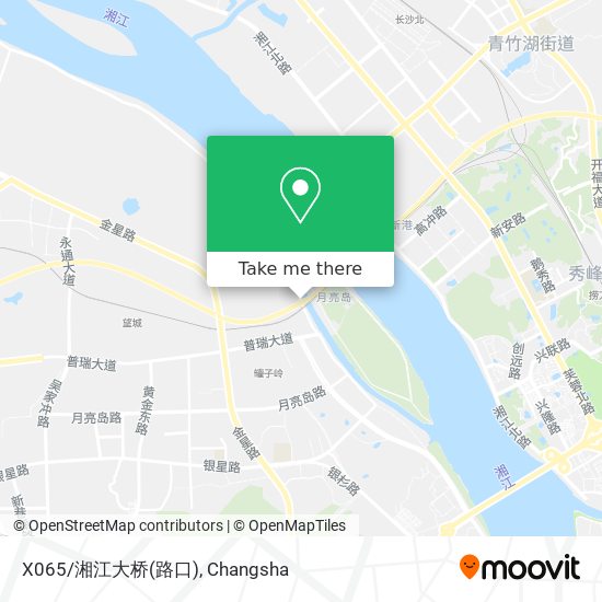 X065/湘江大桥(路口) map