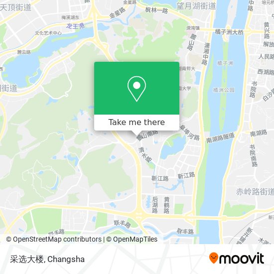 采选大楼 map