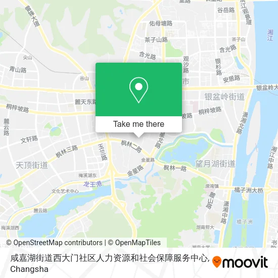 咸嘉湖街道西大门社区人力资源和社会保障服务中心 map