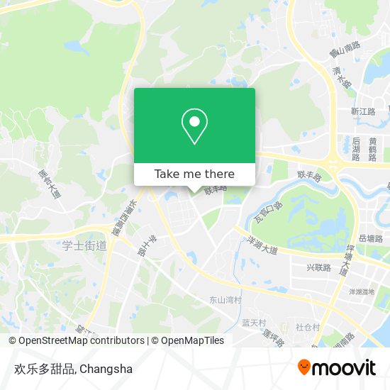 欢乐多甜品 map